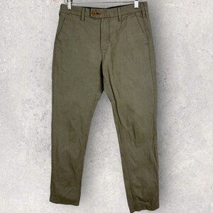 Ted Baker London Rurisk Slim Fit Chino Pants Beige Mens Size 30 Trousers Pockets